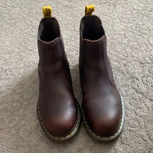 Doc marten steel toes